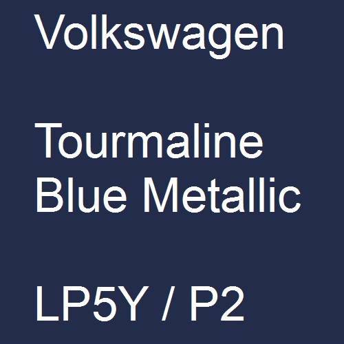 Volkswagen, Tourmaline Blue Metallic, LP5Y / P2.